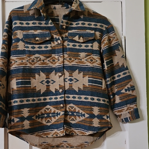 Aztec Patterned Jacket - Picture 3 of 4